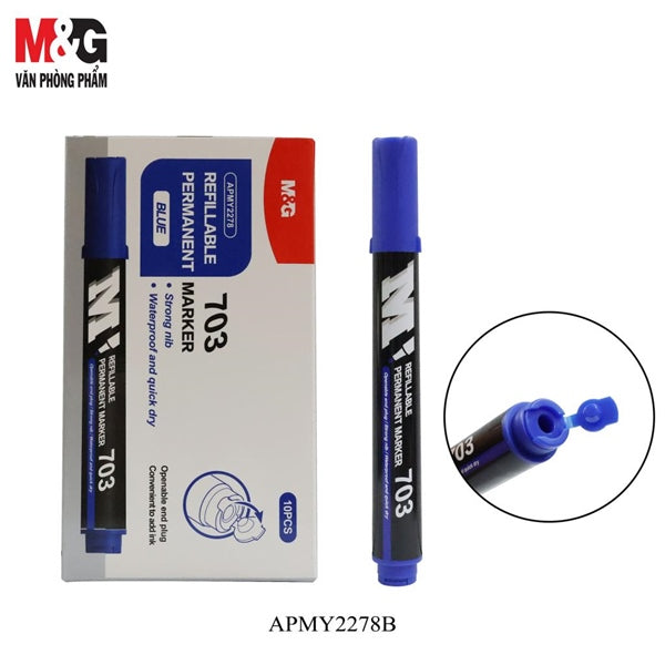 Bút lông dầu M&G APMY2278 ( Hộp 10 Cây)