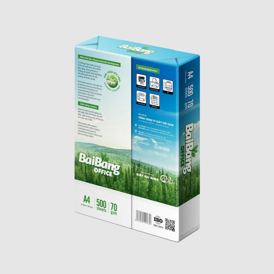 Giấy A4 Bãi Bằng 86/70 OFFICE (Ream)