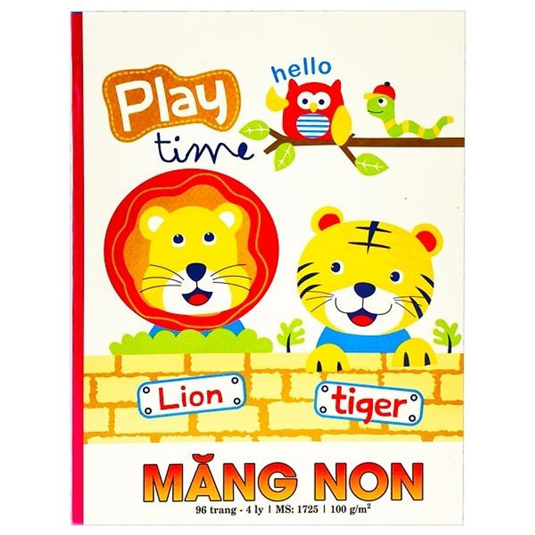 Vở Hải Tiến Măng non 4 ô 96T ĐL100 1725 (Lốc 10 Quyển)