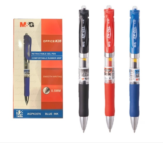 Bút gel M&G AGPK3576 (Hộp 12 cây)