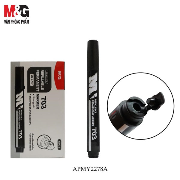 Bút lông dầu M&G APMY2278 ( Hộp 10 Cây)