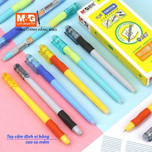 Bút xoá được M&G AKPBB7501 màu xanh - Hộp 12 cây