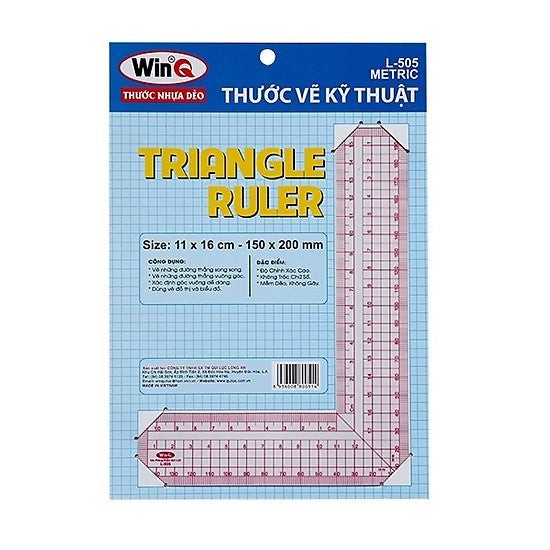 Thước chữ L WinQ L 505 (Cây)