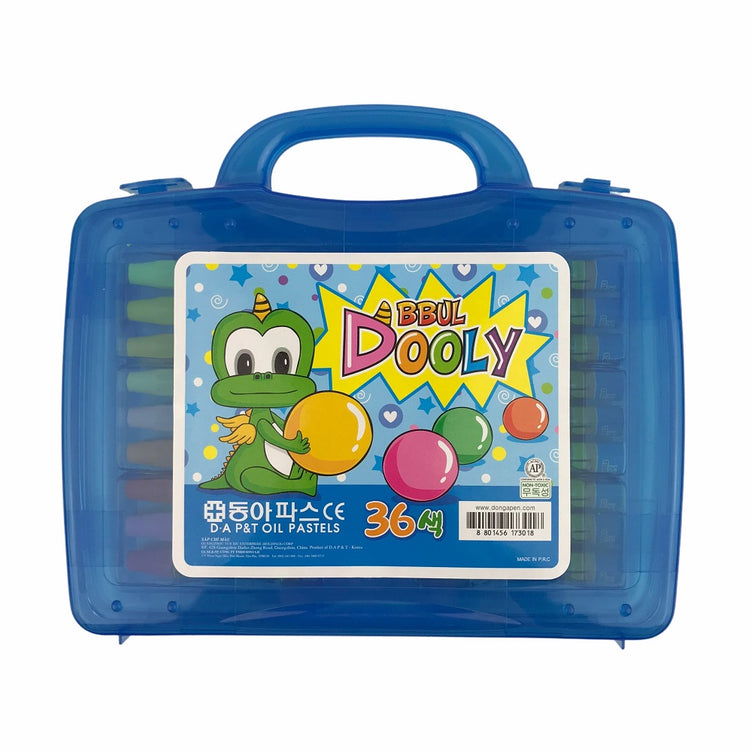 Sáp dầu Đông Á 36 màu Dooly+Ttoru (Hộp)