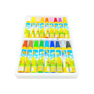 Sáp dầu Gà 18 màu DA (12h/ lốc) (Hộp)