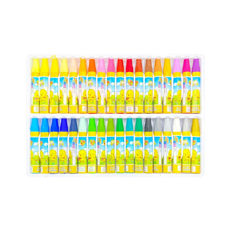 Sáp dầu Gà 36 màu DA (6H/Lốc) (Hộp)