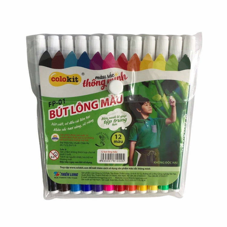 Bút lông 12 cây TL FP01 (Vĩ)