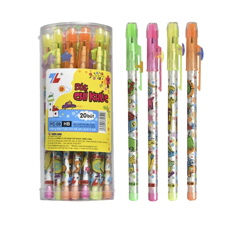 Bút chì khúc Thiên Long PC-09 (Ly)