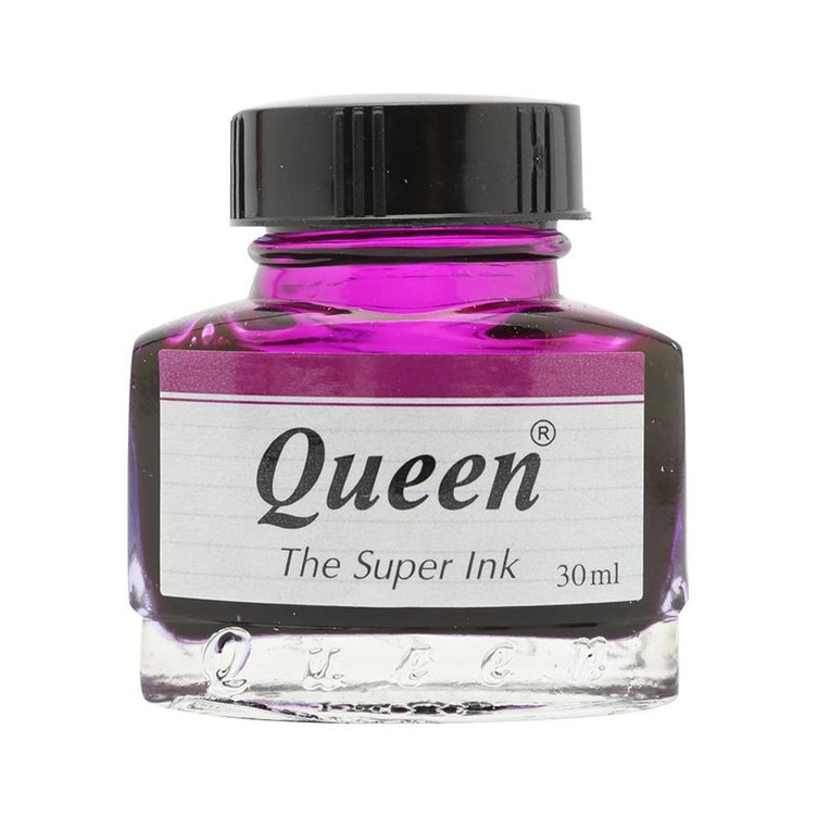 Mực viết máy Queen màu Tím (Lốc 12 lọ)