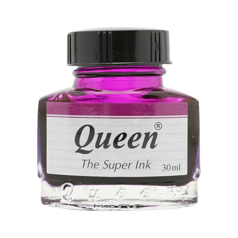 Mực viết máy Queen màu Tím (Lốc 12 lọ)
