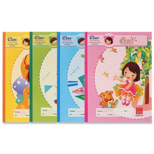 Vở Hồng Hà ĐL100 4 ô ly 96Trang (Lốc 5 Quyển)