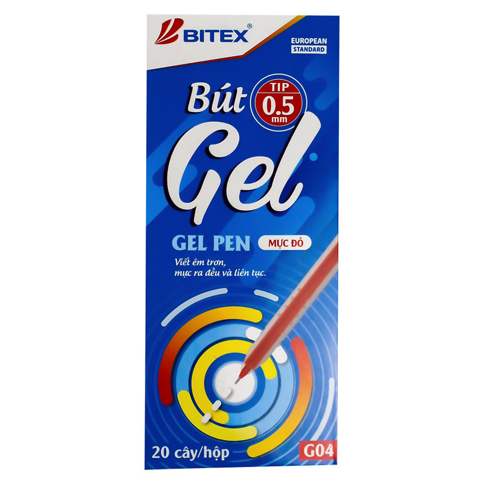 Bút gel Bitex G04 (Hộp)