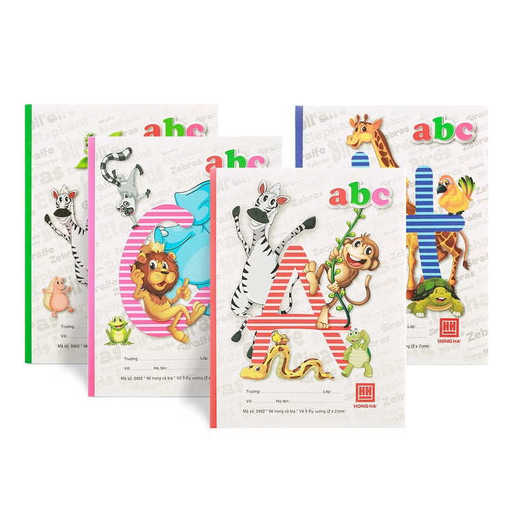 Vở ABC HB 5 ô 96Trang (Lốc 10 Quyển)