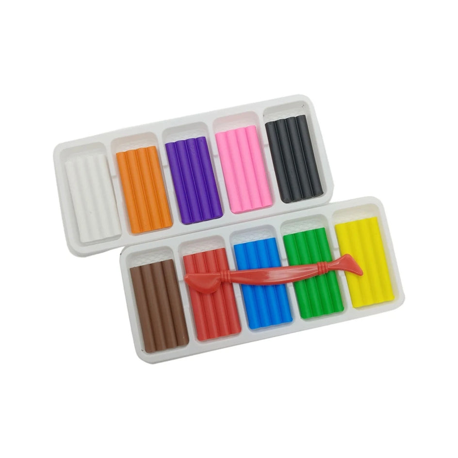 Đất sét WINQ 10 màu ( Lốc 5 Hộp)