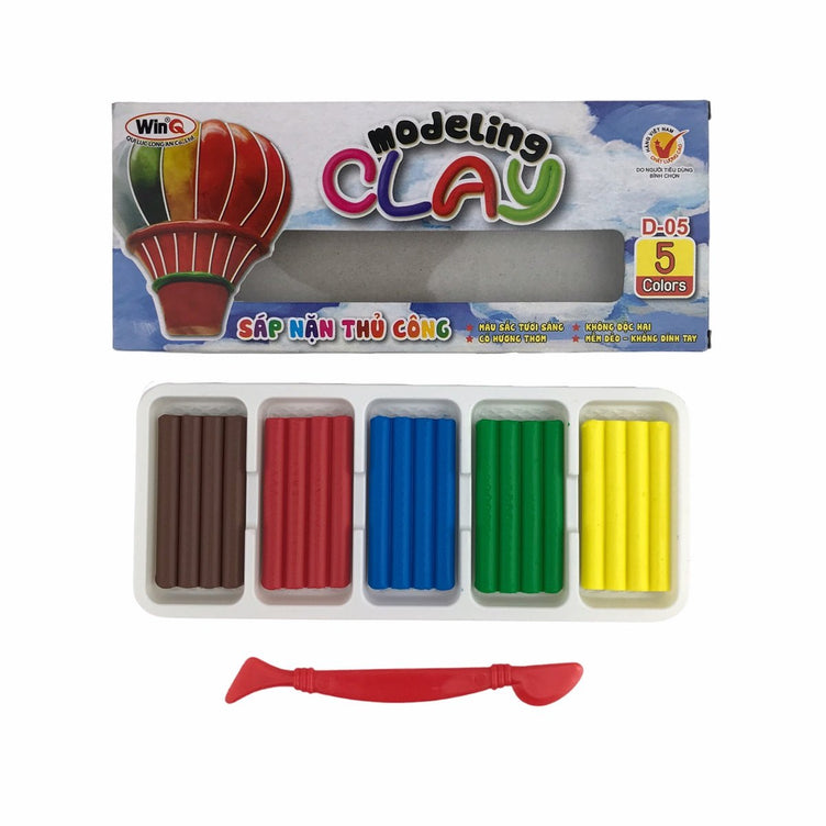 Đất sét WINQ 5 màu ( Lốc 10 Hộp)