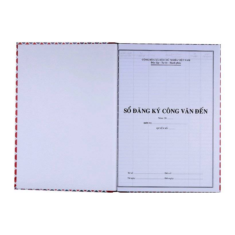 Sổ Hải Tiến Công văn Đến (Quyển)