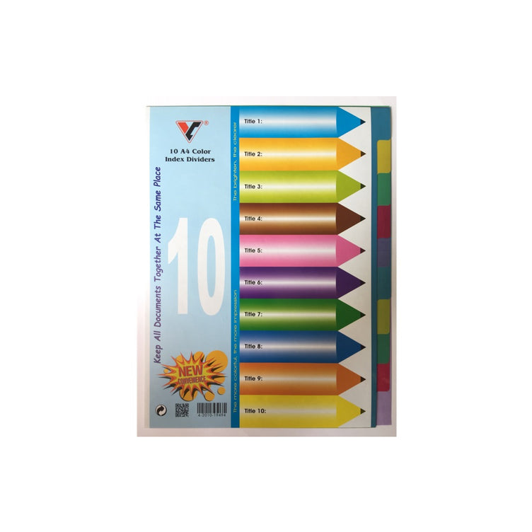 Phân trang nhựa 10 số (7.236) (Xấp)