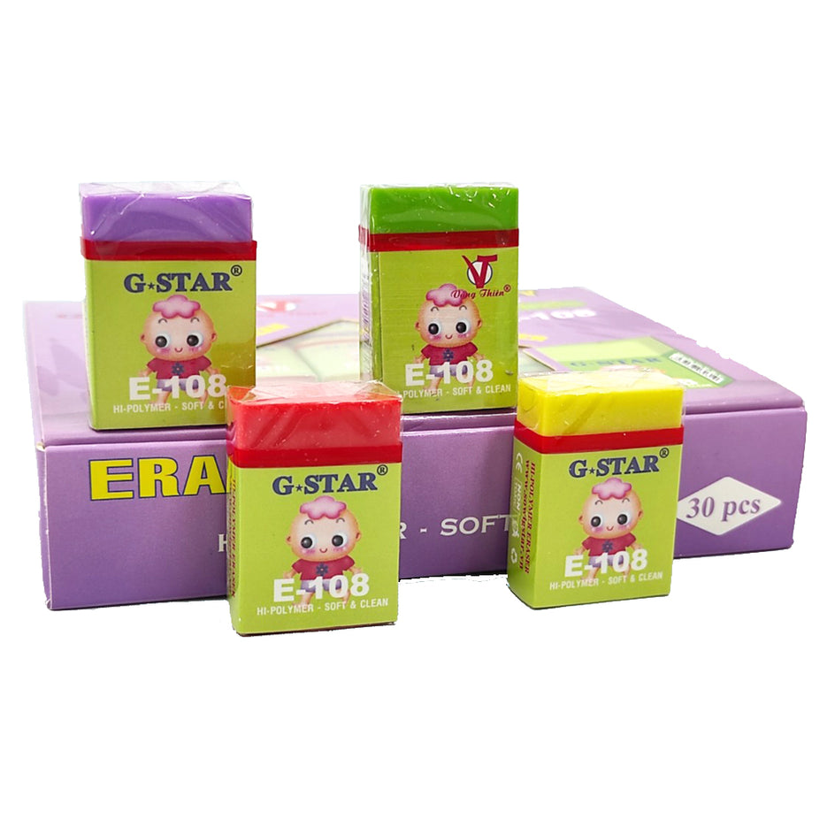 Tẩy G-Star E108 ( Hộp 30 cục)