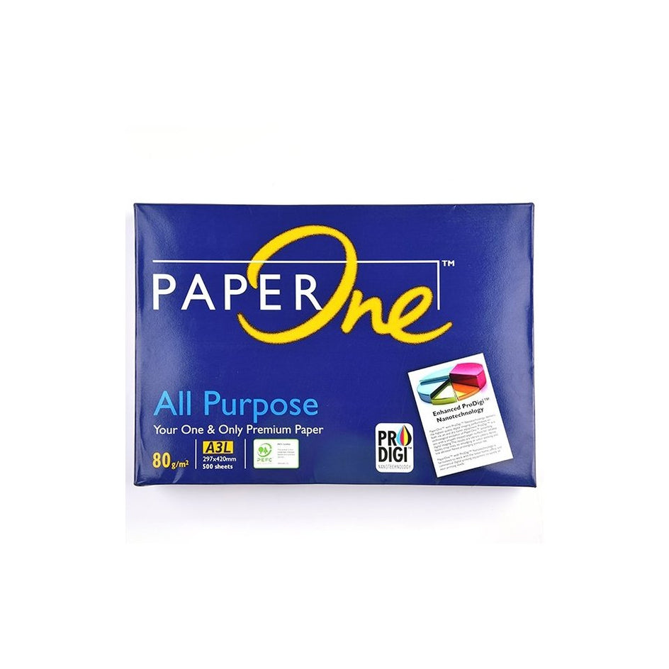 Giấy Paper One khổ A3 ĐL 80gsm (Ream)