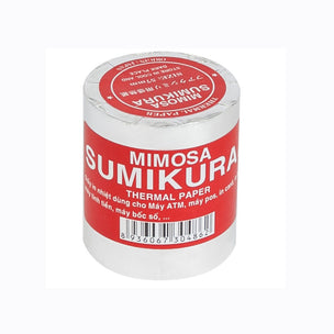 Giấy tính tiền cảm nhiệt MIMOSA nhỏ khổ 57mm (Cuộn)