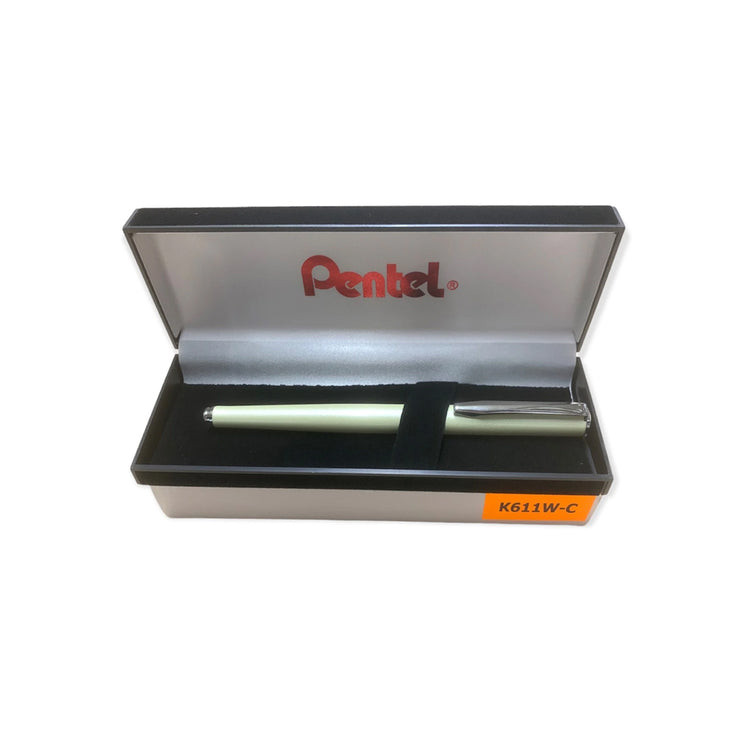 Bút ký cao cấp Pentel K611W-C 0.7mm thân màu sữa (Cây)