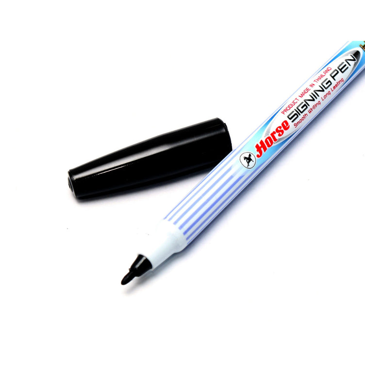 Bút lông sọc Horse H-110 màu đen (Hộp)