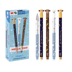 Bút nước xoá được M&G AKPB4475 mực xanh - Hộp 12 cây