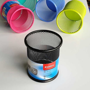 Đựng bút vp 2259 Comix tròn lưới (Cái)