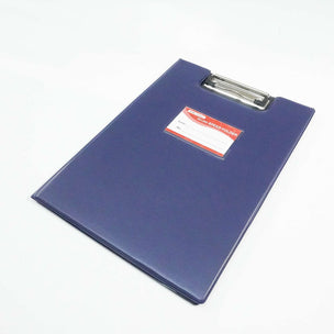 Kẹp trình ký da tốt 092+029 màu xanh đậm (26.5H) (Cái)