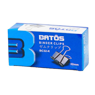 Kẹp bướm Batos 32mm - đen (120Hộp /T) (Hộp)