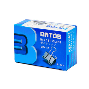 Kẹp bướm Batos 41mm - đen (108 Hộp /T ) (Hộp)