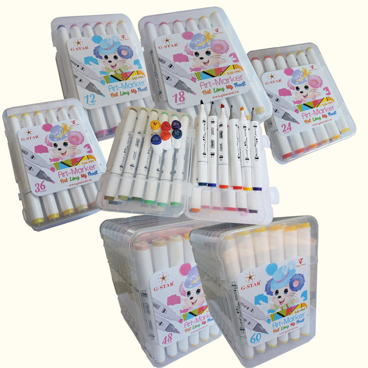 Hộp bộ lông màu số 706 G-Star (Hộp)