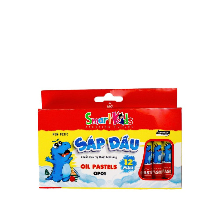 Sáp dầu 12 màu Bitex OP01 (Hộp)