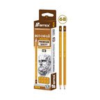 Bút chì gỗ 6B Bitex PC15 (Hộp)