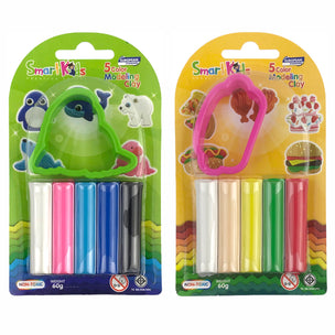 Đất sét Bitex 5 màu 1 món SK-BL5M1R01 (Vĩ)