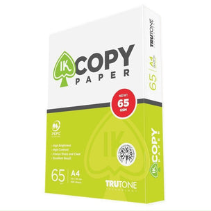 Giấy IK Copy khổ A4 ĐL 65gsm (Ram)