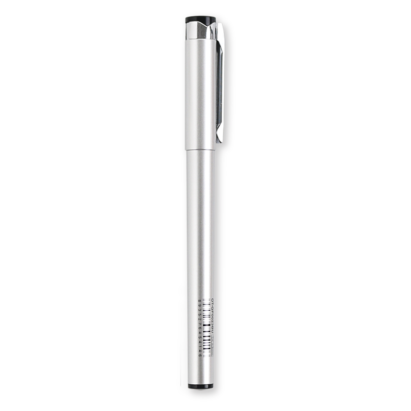 Bút gel mực xanh Bitex G23 thân nhũ bạc (Hộp 12 cây)