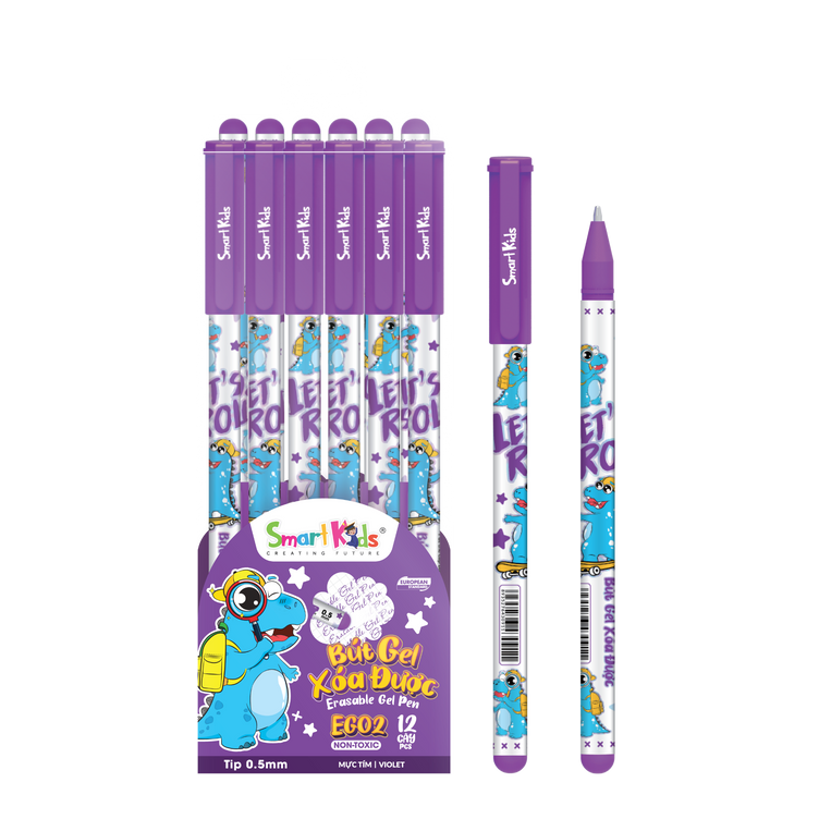 Bút gel Bitex xóa được Dino EG02 (hộp 12 Cây)