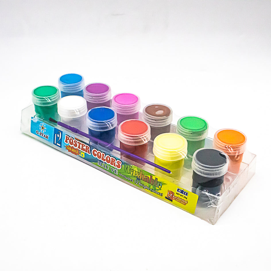 Màu hủ 12 màu G-Star GS-2012 (Lốc)