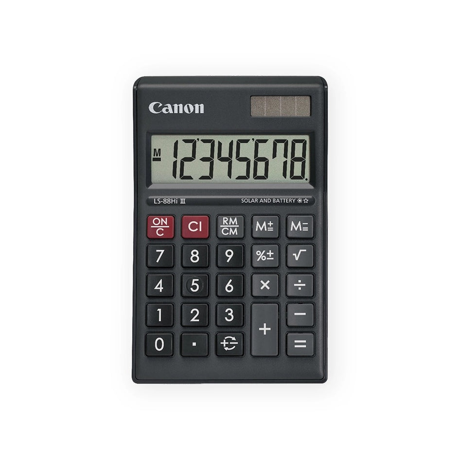 Máy tính Canon LS-88Hi màu Đen