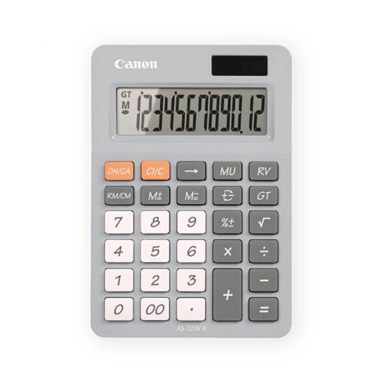 Máy tính Canon - AS-120V màu Xám