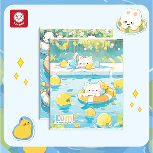 Vở Hải Tiến LUMI 5 ô ly ĐL 80 96Trang ( Lốc 10 Quyển)