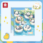 Vở Hải Tiến LUMI 5 ô ly ĐL 80 96Trang ( Lốc 10 Quyển)