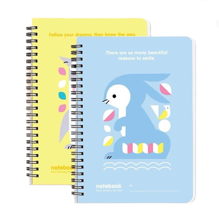 Sổ Hải Tiến lò xo A7 MoNo 200T ĐL70 - 6843 ( Quyển)