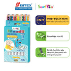 Chì màu gỗ xóa được Bitex Smart Kids
