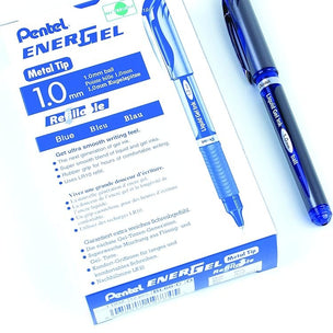 Bút gel Pentel ngòi 1.0mm BL60-C Mực Xanh