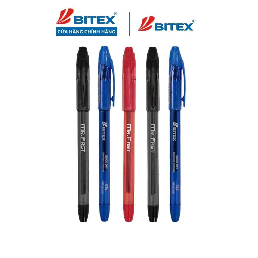Bút gel Bitex ngòi 0.7mm Mr.Fast G24 ( hộp 20 Cây)