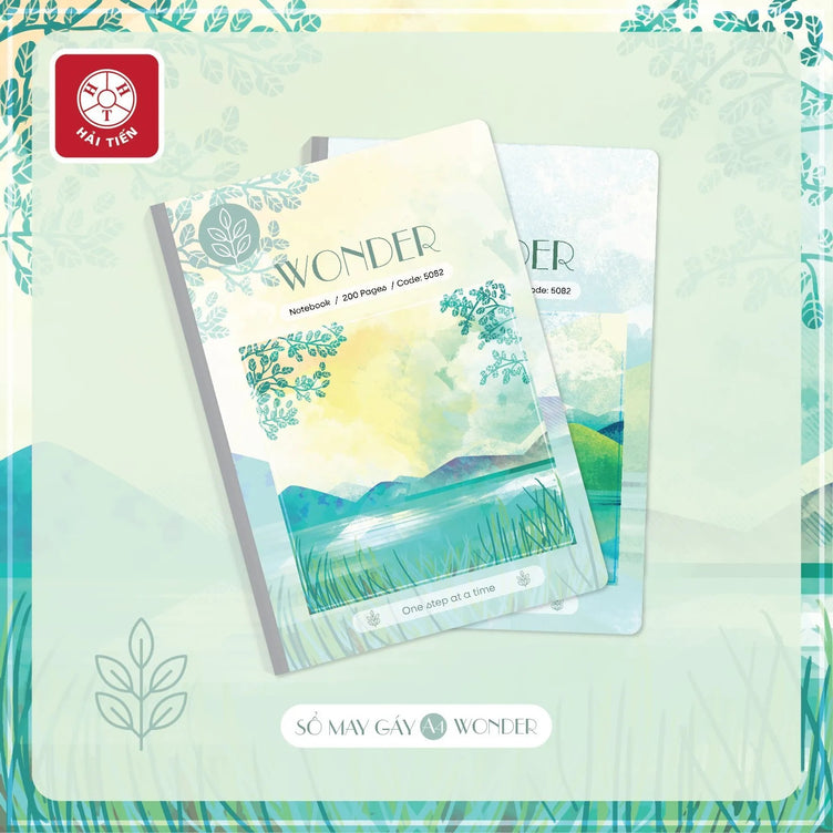 Sổ Hải Tiến may gáy A4 Wonder 300T ĐL 70 5099 ( Lốc 3 Quyển)