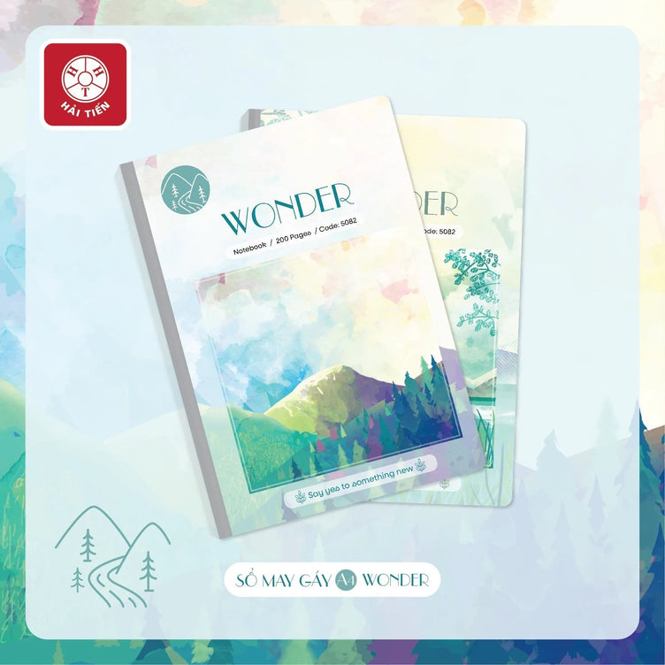 Sổ Hải Tiến may gáy A4 Wonder 300T ĐL 70 5099 ( Lốc 3 Quyển)
