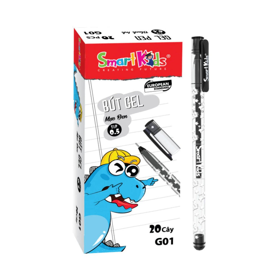 Bút gel Bitex G01 Dino (Hộp 20 Cây)